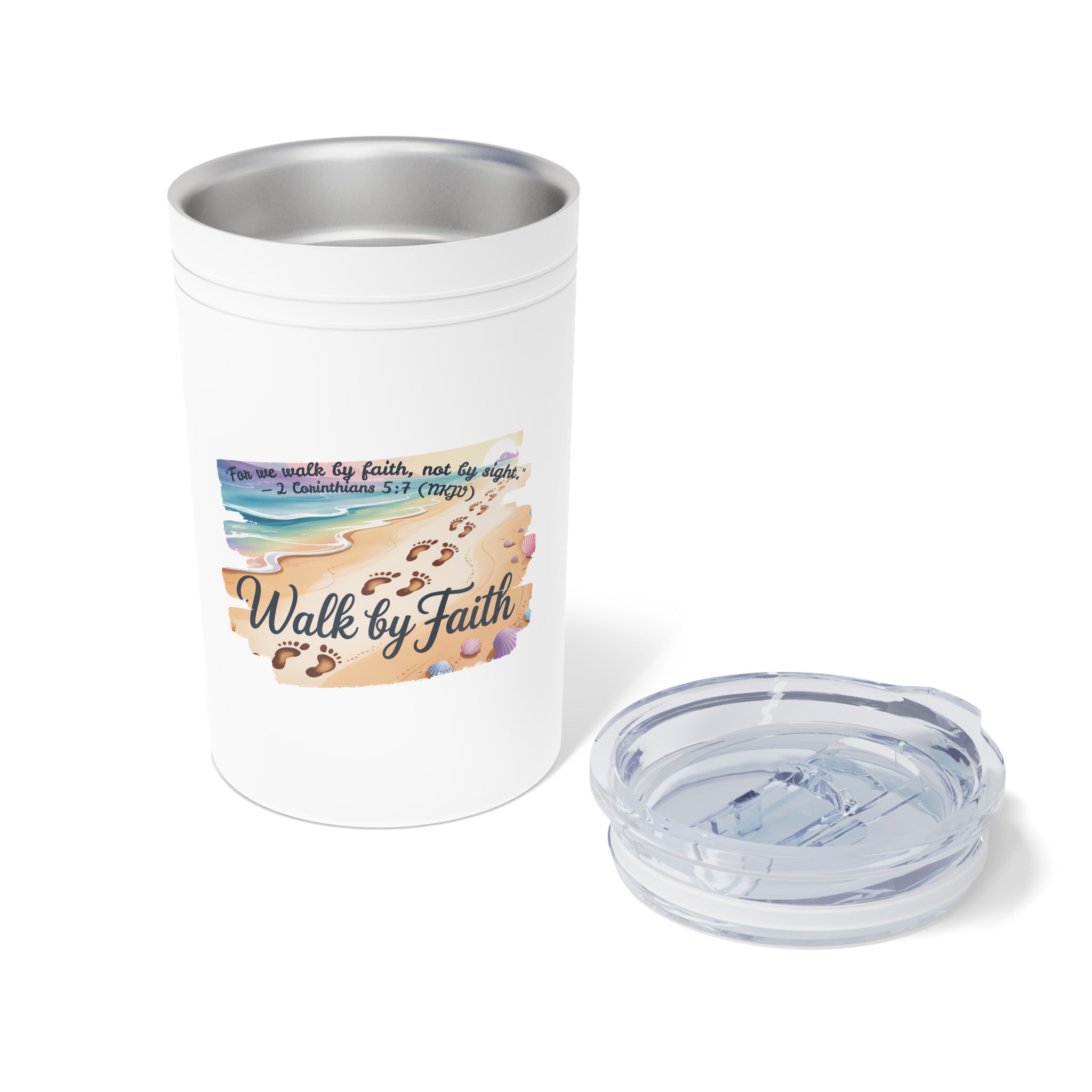 Walk by Faith Inspirational Tumbler