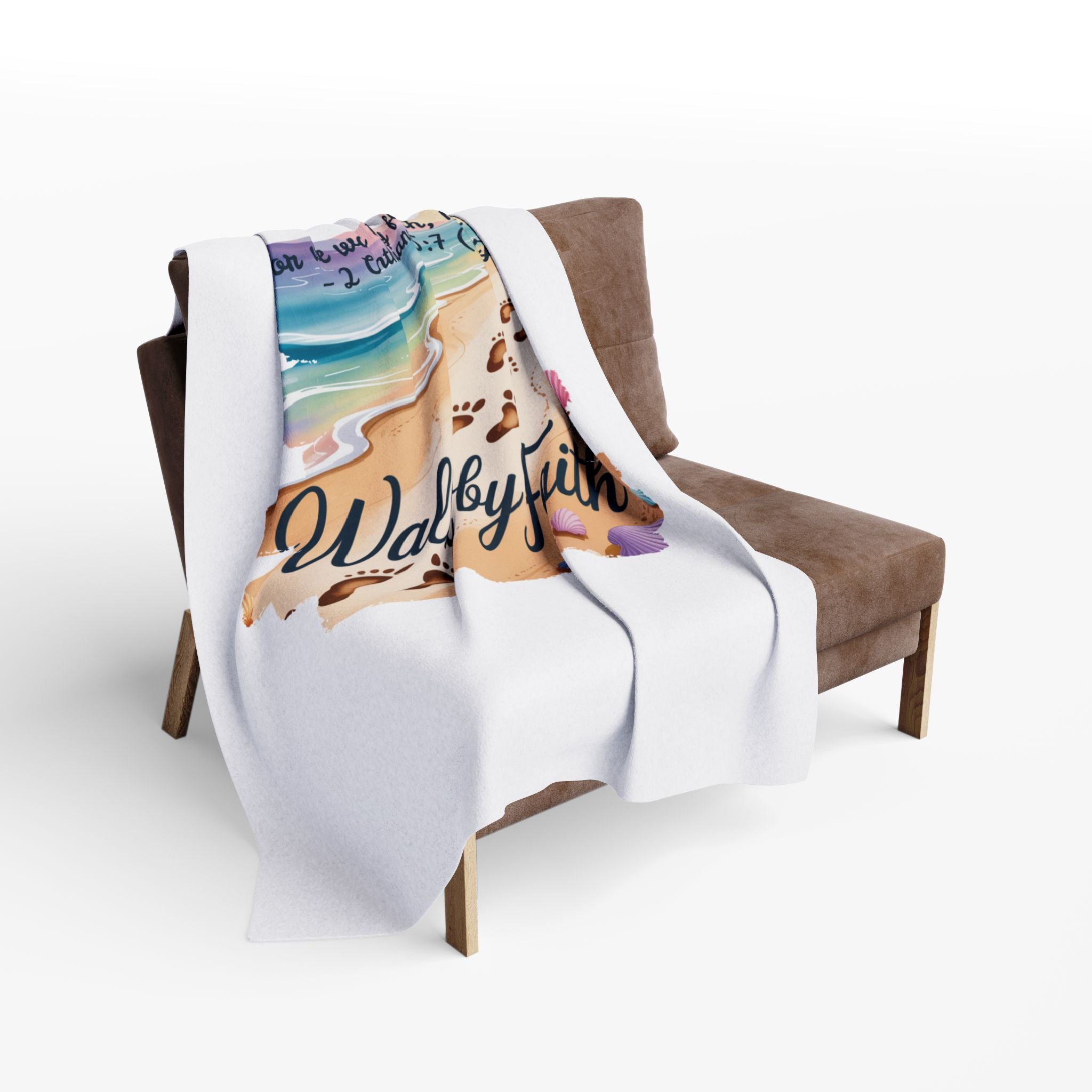 Inspirational Arctic Fleece Blanket - Cozy Throw for Faith and Hope, Perfect Gift for Comfort, Home Decor, Spiritual Motivation