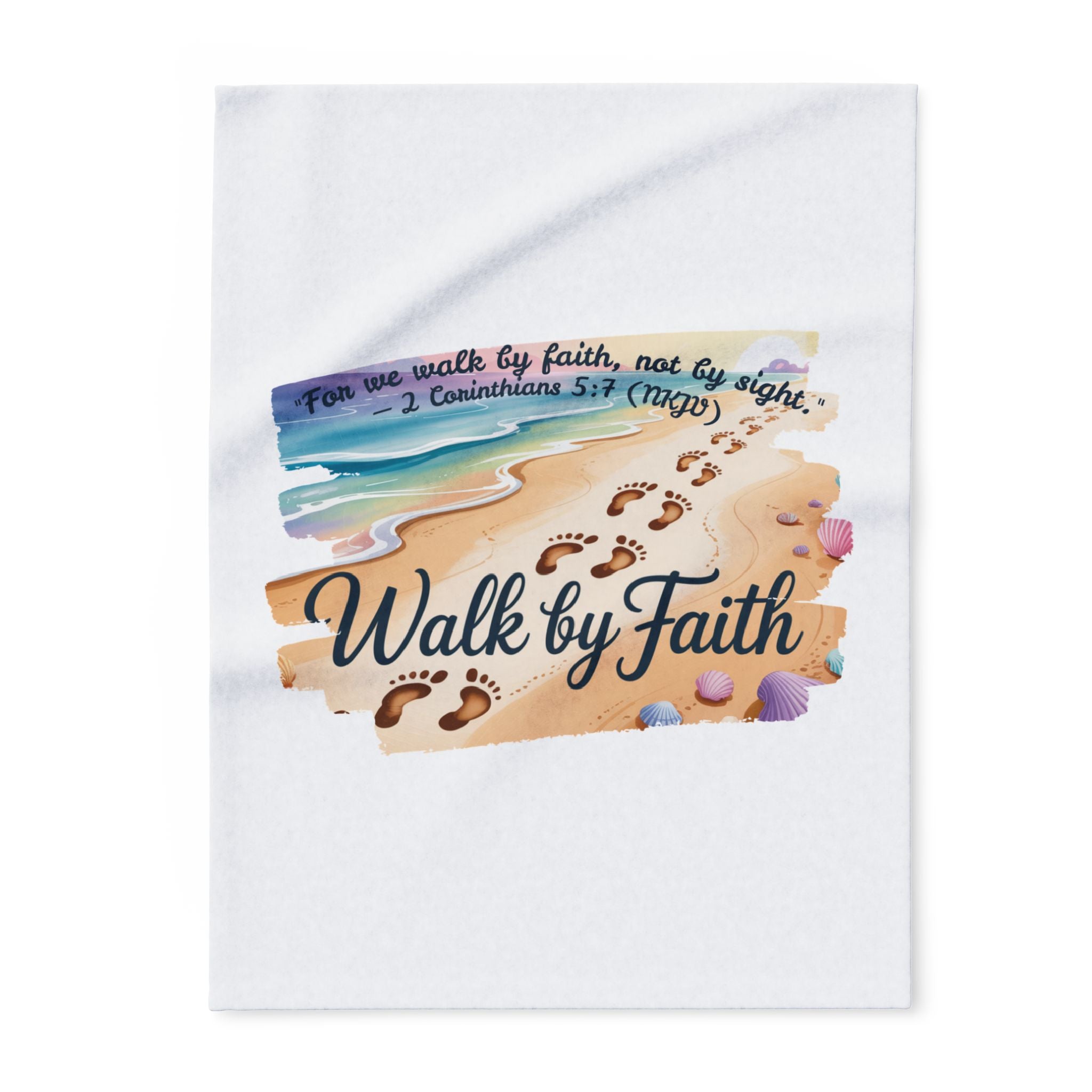 Inspirational Arctic Fleece Blanket - Cozy Throw for Faith and Hope, Perfect Gift for Comfort, Home Decor, Spiritual Motivation
