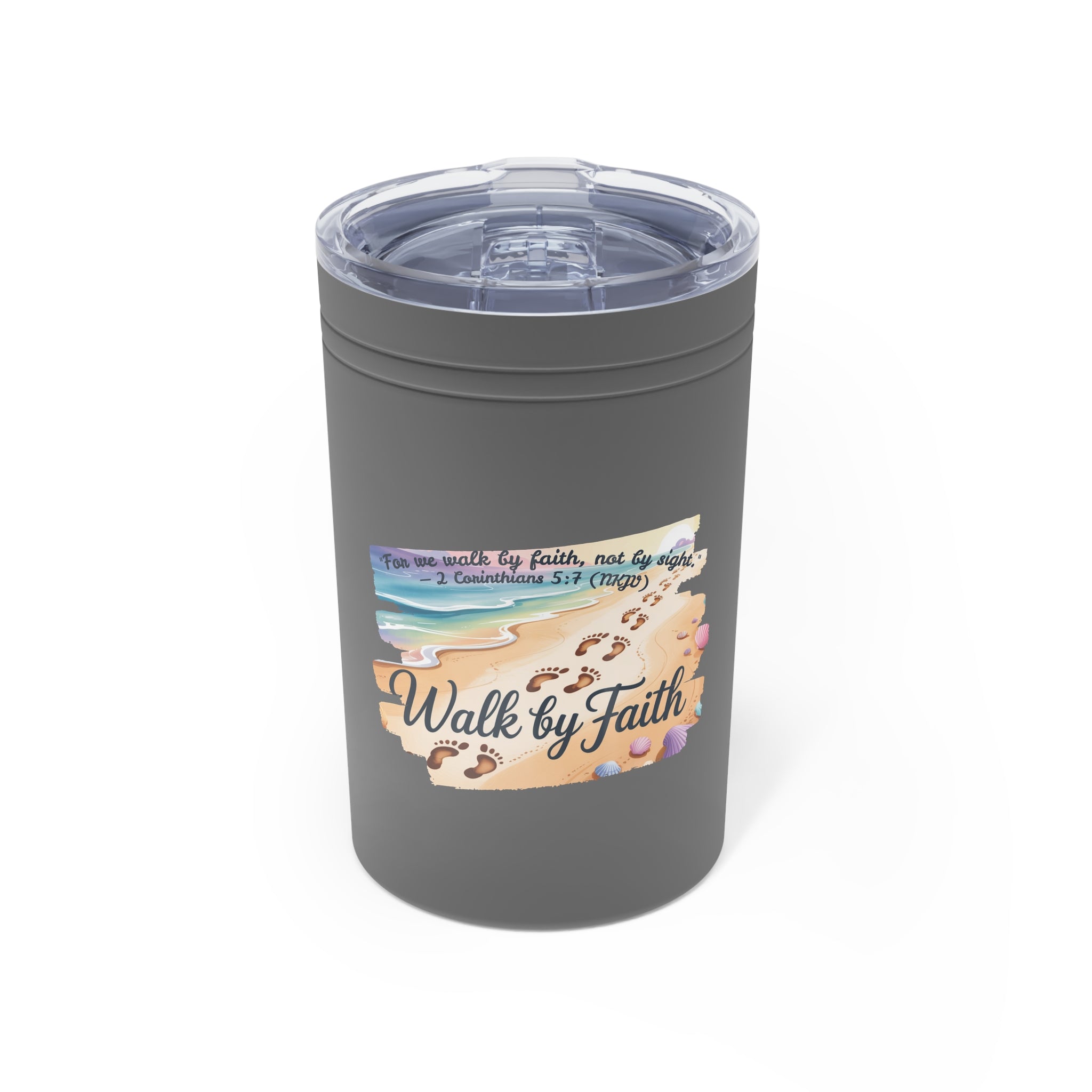 Walk by Faith Inspirational Tumbler