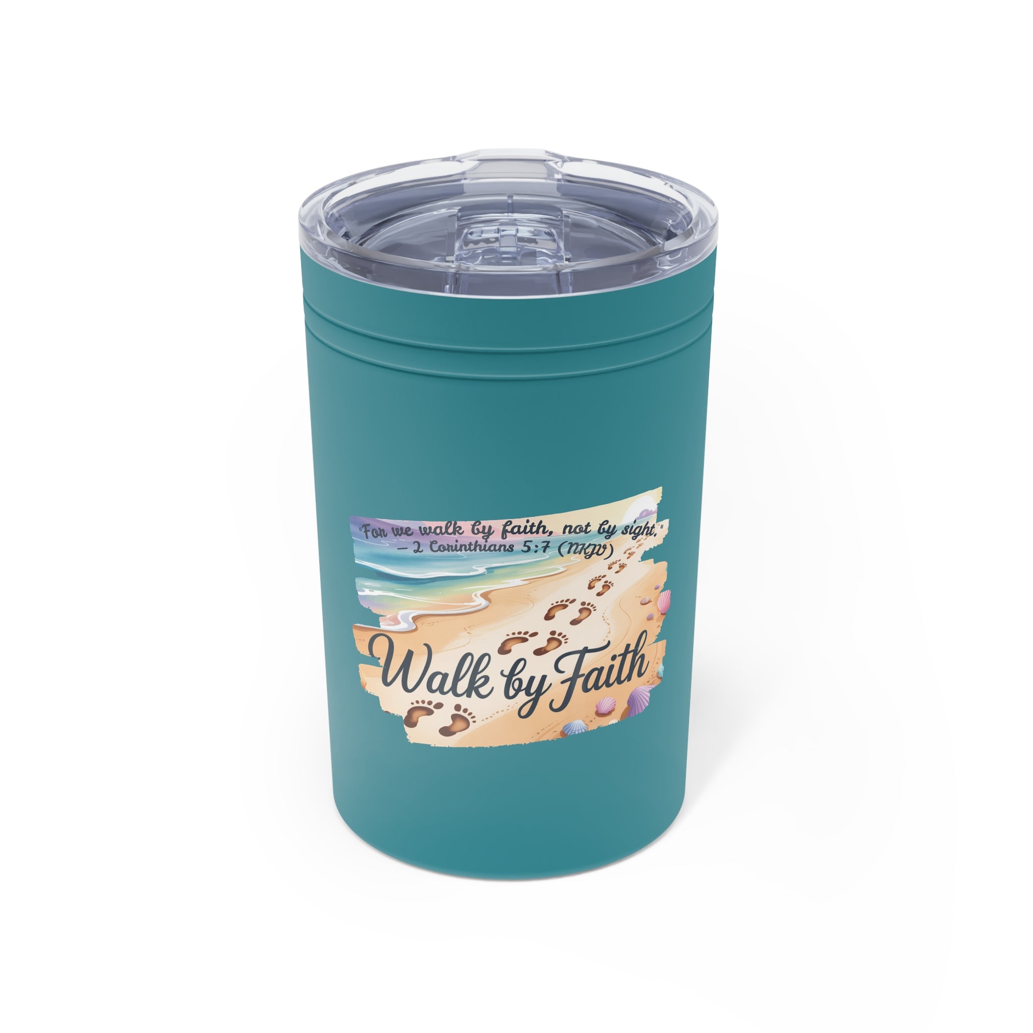 Walk by Faith Inspirational Tumbler