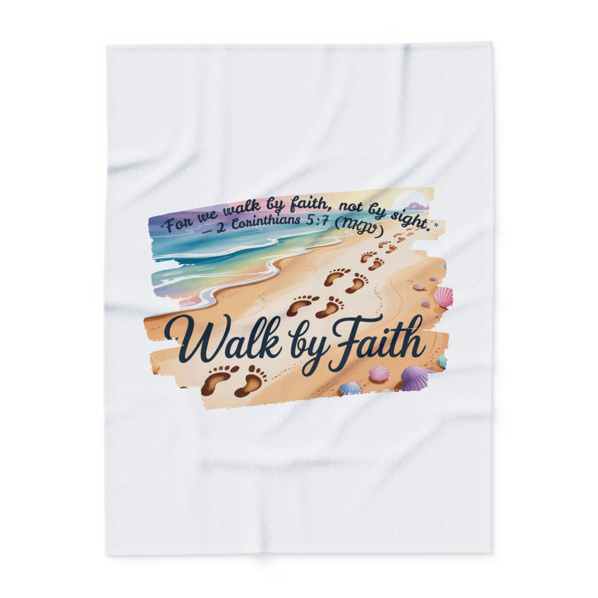 Inspirational Arctic Fleece Blanket - Cozy Throw for Faith and Hope, Perfect Gift for Comfort, Home Decor, Spiritual Motivation