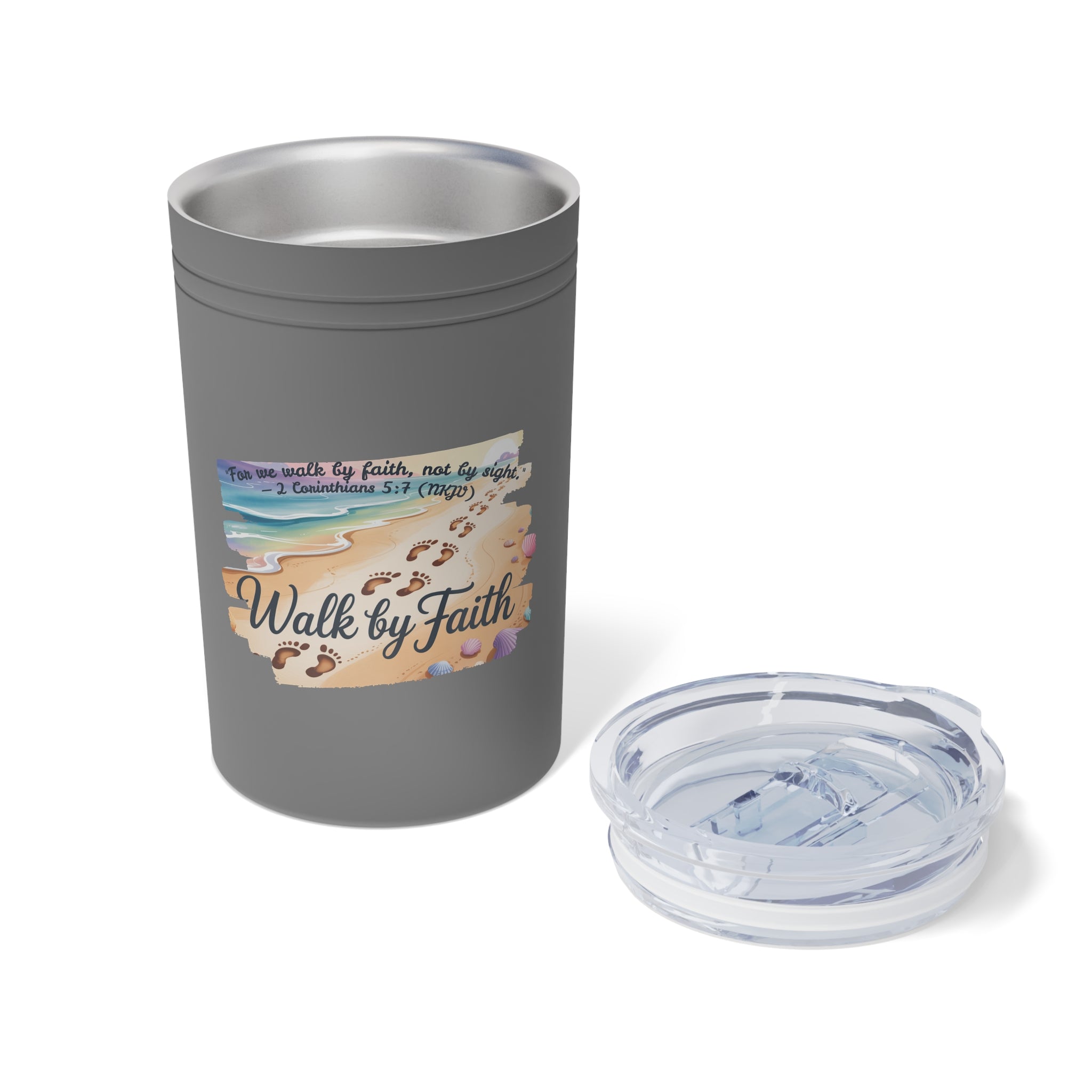 Walk by Faith Inspirational Tumbler