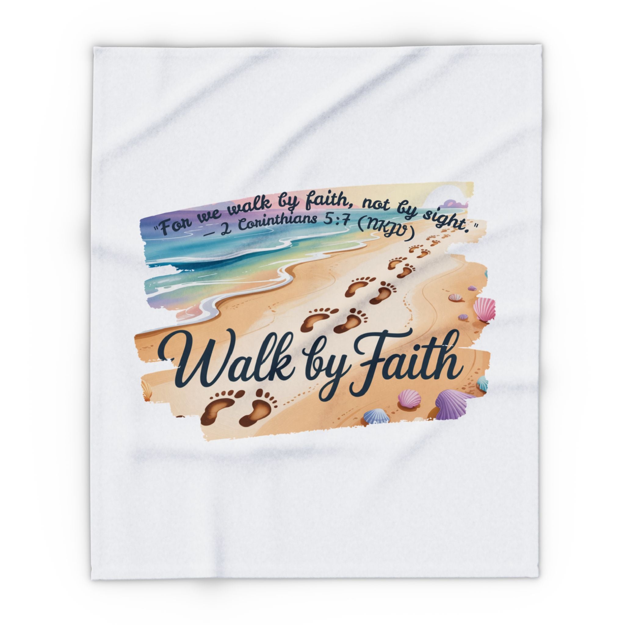 Inspirational Arctic Fleece Blanket - Cozy Throw for Faith and Hope, Perfect Gift for Comfort, Home Decor, Spiritual Motivation