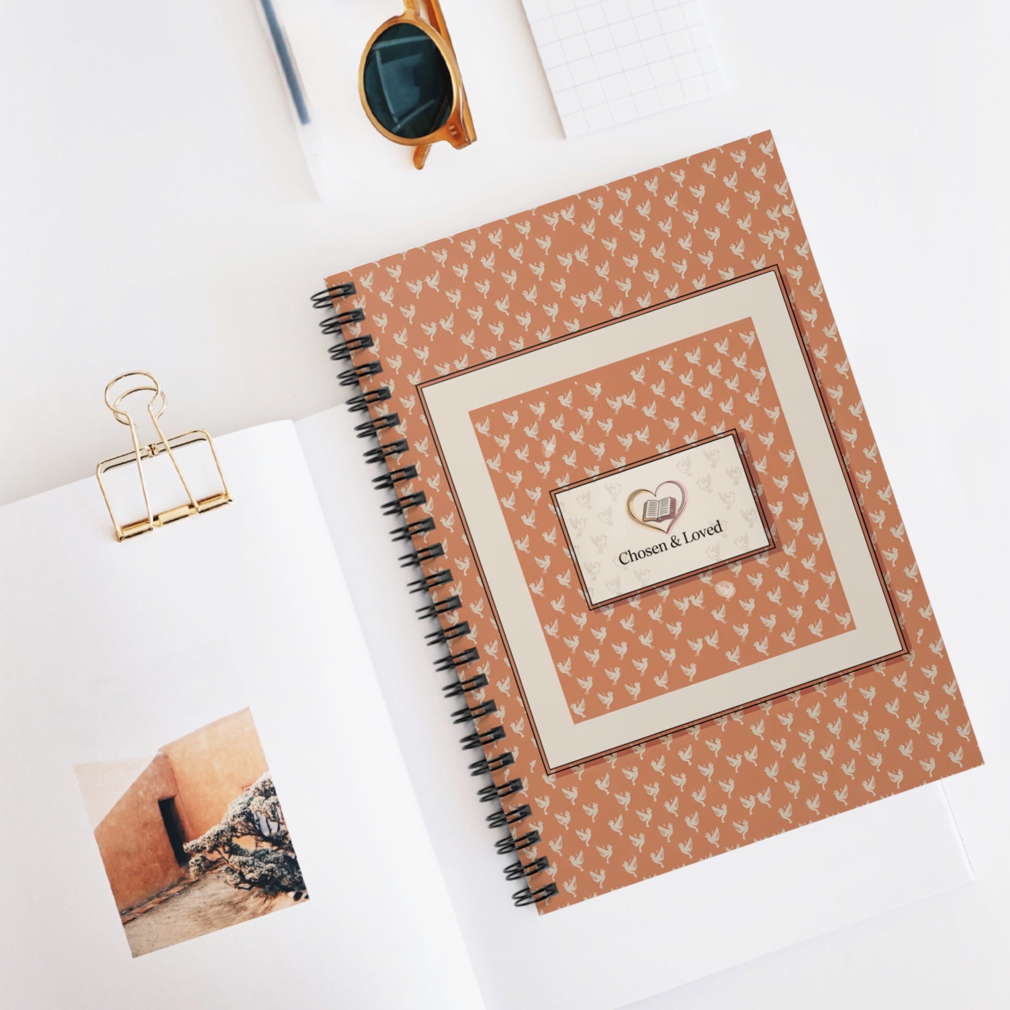 Chosen & Loved Spiral Notebook
