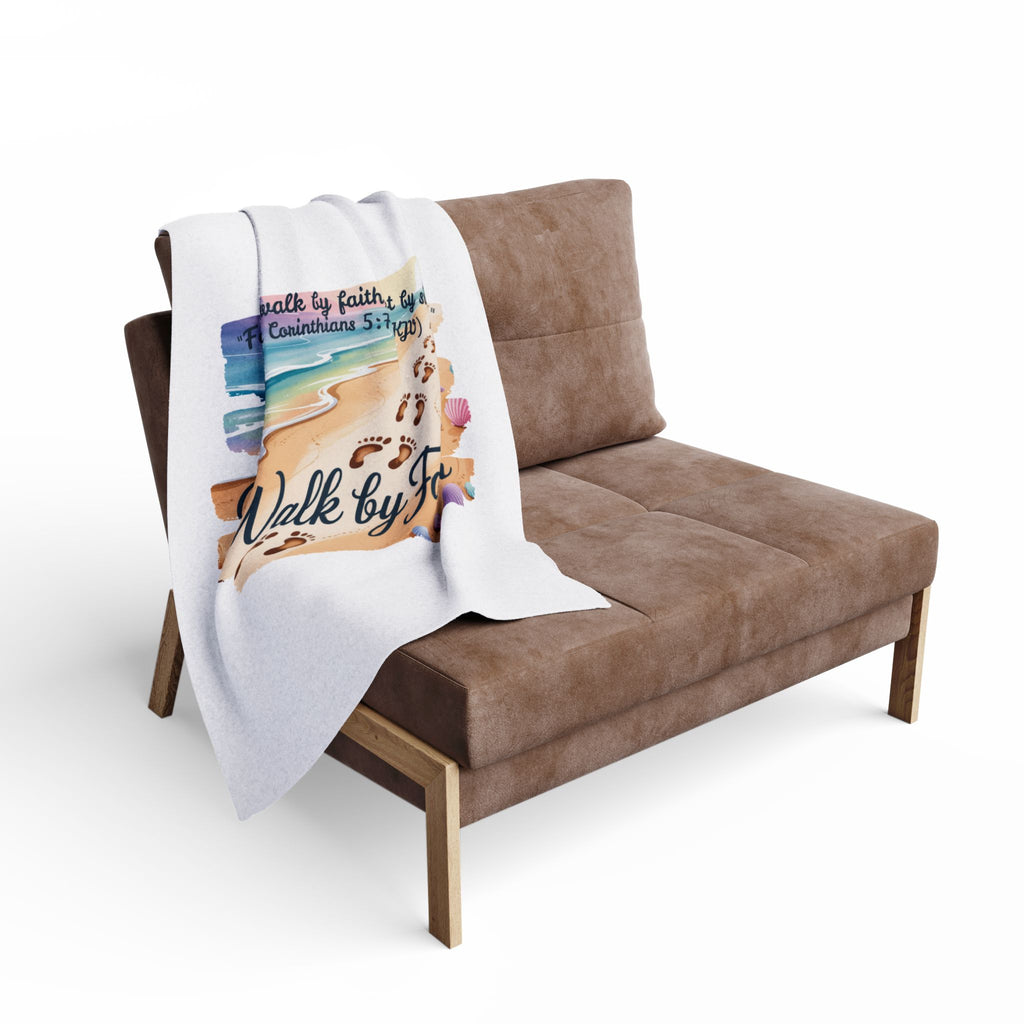 Inspirational Arctic Fleece Blanket - Cozy Throw for Faith and Hope, Perfect Gift for Comfort, Home Decor, Spiritual Motivation